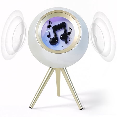 XRELIATECH Ferrofluid Speaker,30W High-Power Bluetooth Audio Visualizer Enhanced Bass&Crisp High, Dual Stereo&TWS Paired,Vibrant Ambient Colorlight