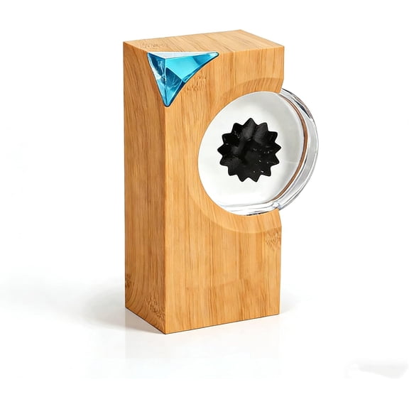 Ferrofluid Speaker with Music Rhythm Visualizer, Magnetic Fluid Desktop Lamp, Office Decor