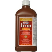 Ferrous Sulphate Iron Elixir 16 oz - Pack of 4