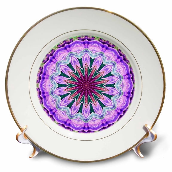3dRose, Ferrous Wheel Of Life, 8 inch Porcelain Plate