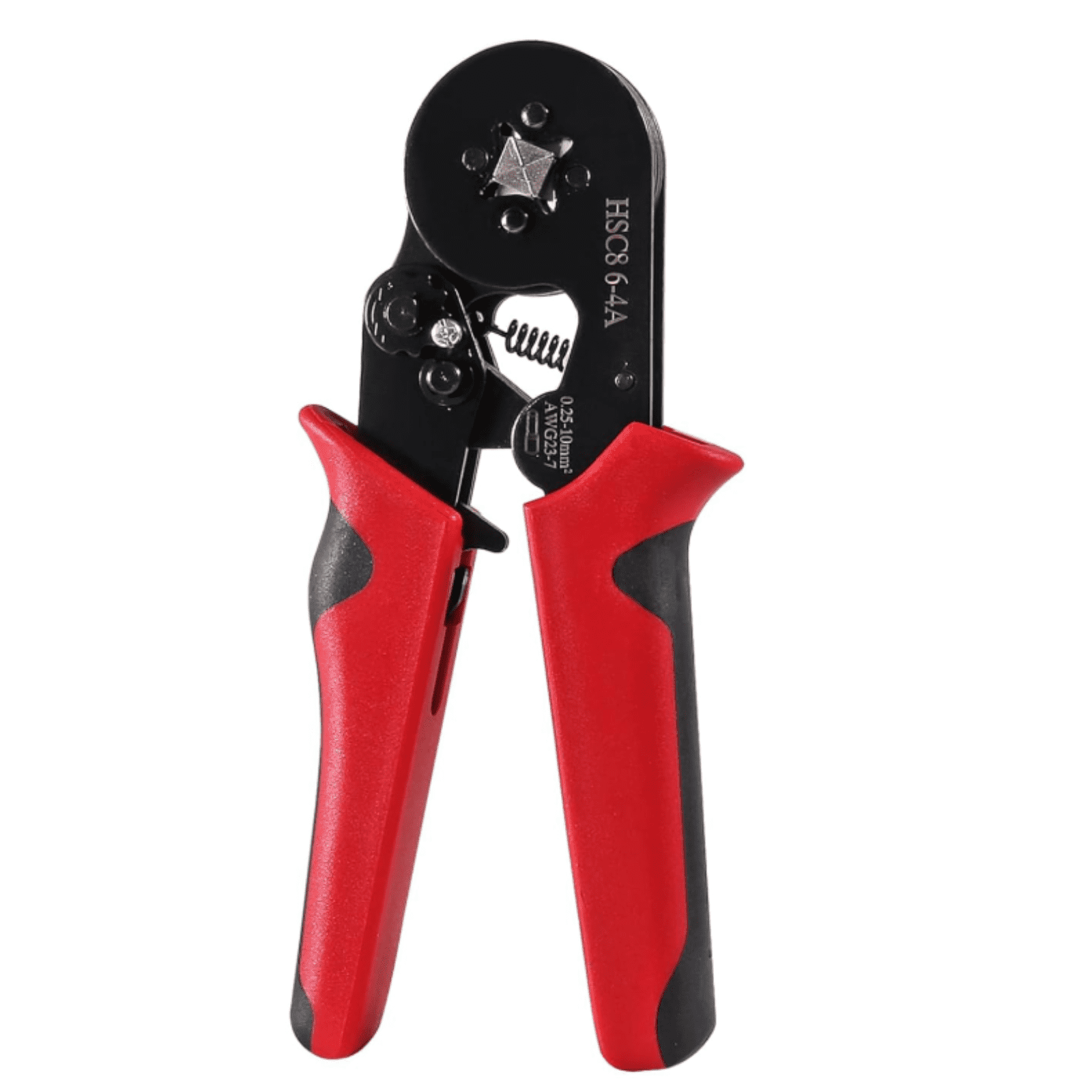 Ferrule Crimping Tool AWG 23-7 (0.25-10mm), Self-Adjusting Ratchet Wire Ferrule Crimper, Electrical Terminal Crimping Tool for End-Sleeve Terminals, Wire End Ferrules Terminals