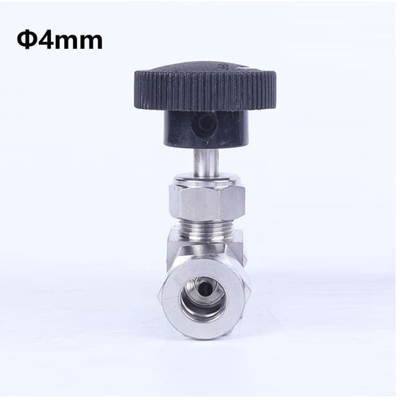 Ferrule Needle Valve Replacement Needle Valve 304 Stainless Steel Adjustable