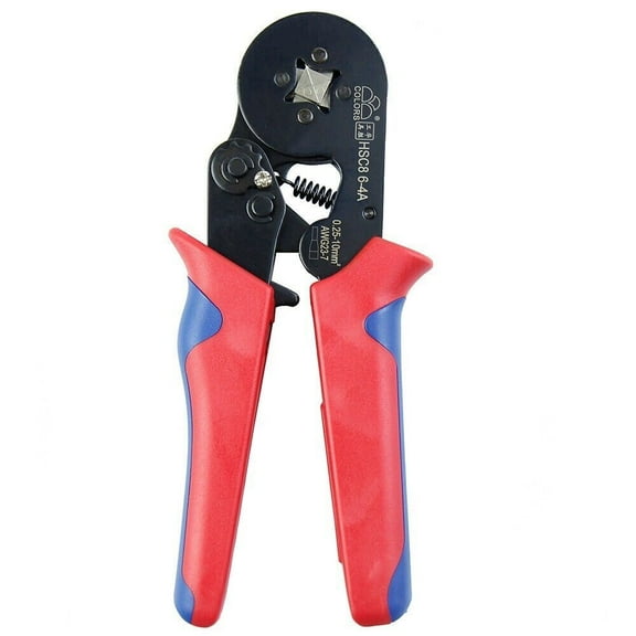 Ferrule Ratchet Crimper Plier Crimping Tool Cable Wire Electrical Terminals Kit