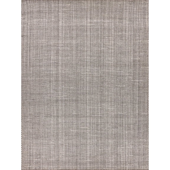 Ferrus Flatweave Polyester/Wool/Cotton Gray 14'x18' Area Rug