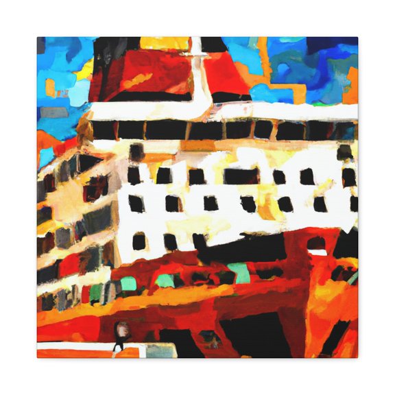 "Ferry By Twilight Skies" - Canvas