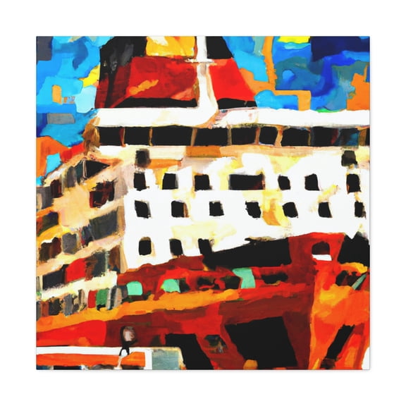"Ferry By Twilight Skies" - Canvas
