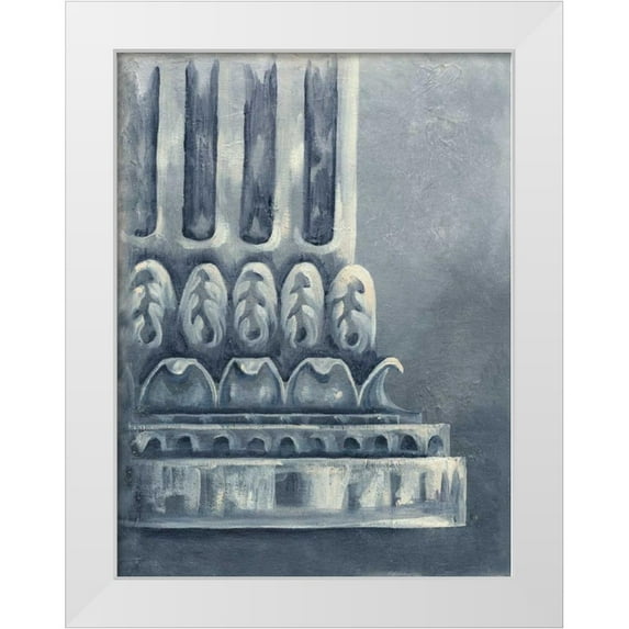 Ferry, Margaret 12x14 White Modern Wood Framed Museum Art Print Titled - Grey Column II