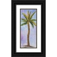 thumbnail image 1 of Ferry, Margaret 15x32 Black Ornate Wood Framed with Double Matting Museum Art Print Titled - Single Palm I, 1 of 4