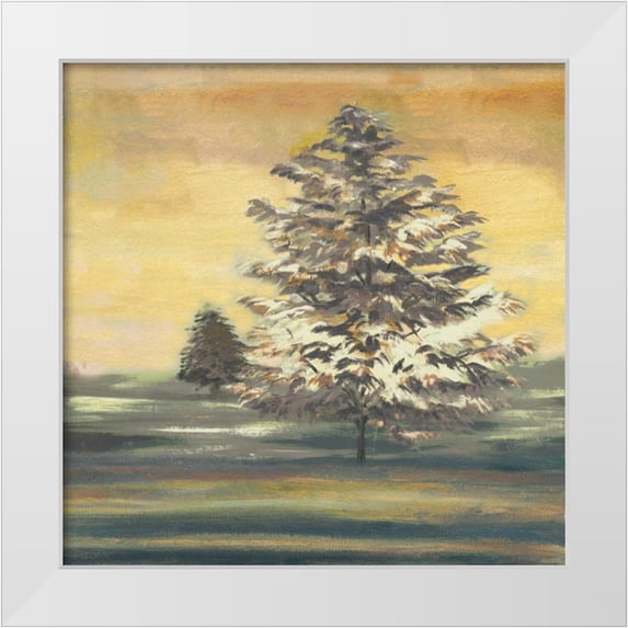 Ferry, Margaret 20x20 White Modern Wood Framed Museum Art Print Titled - Autumn Sunset II