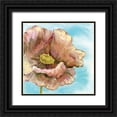thumbnail image 1 of Ferry, Margaret 26x26 Black Ornate Wood Framed with Double Matting Museum Art Print Titled - Fresh Poppies I, 1 of 4