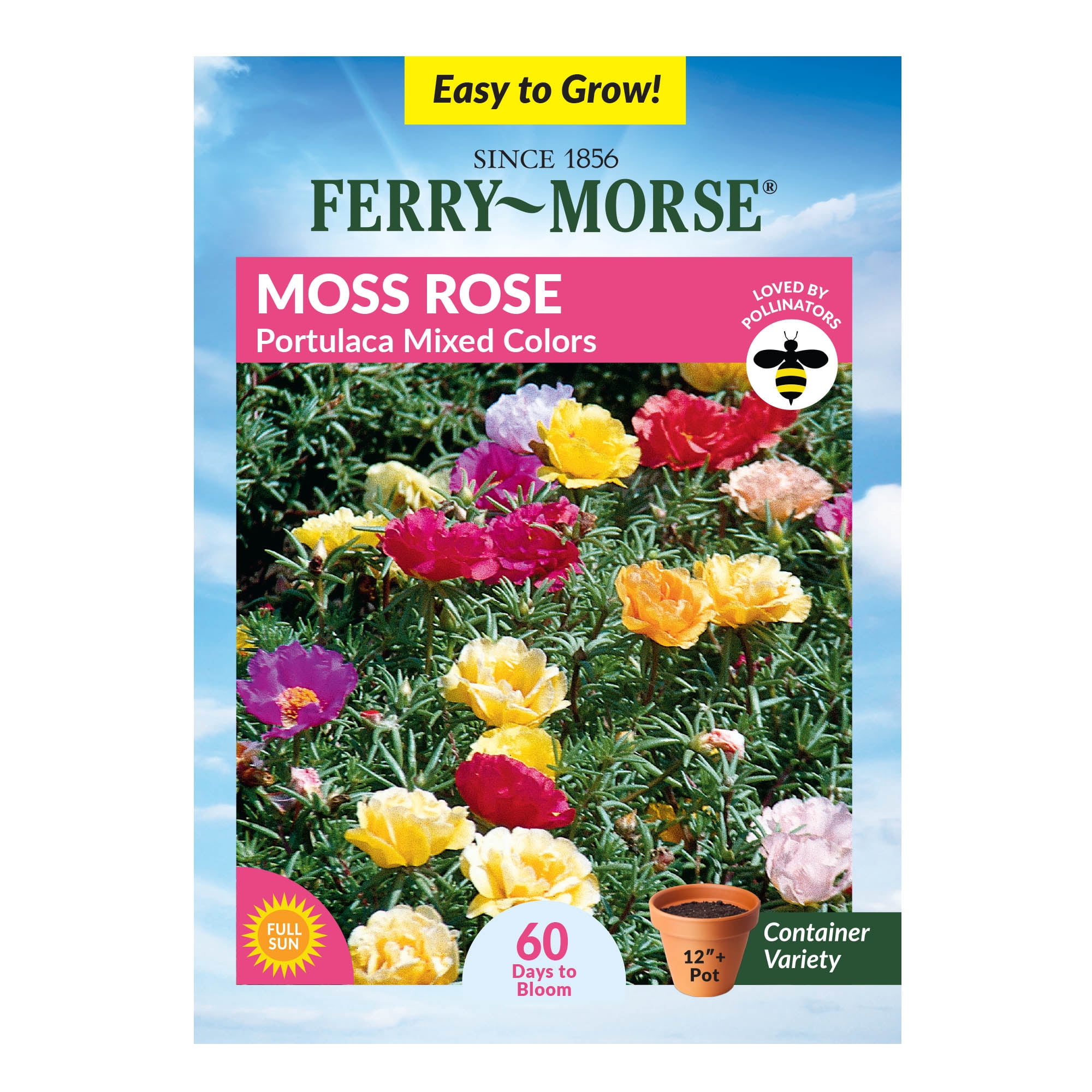 moripooh_feris Ferry-Morse Zinnia Carousel Mix Flower Seeds 6752 - The Home Depot
