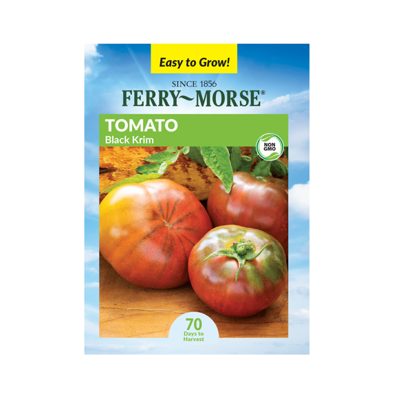 Ferry-Morse 130MG Tomato Black Krim Annual Vegetable Seeds, Full Sun