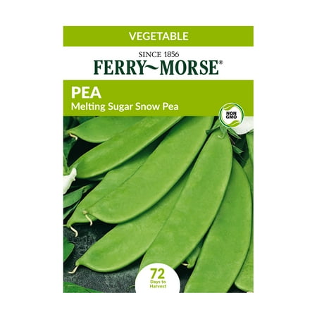 Ferry-Morse 1G Pea Melting Sugar Snow Vegetable Plant Seed Full Sun