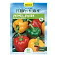 FerryMorse 230MG Pepper Sweet Grand Bell Mix Vegetable Plant Seeds