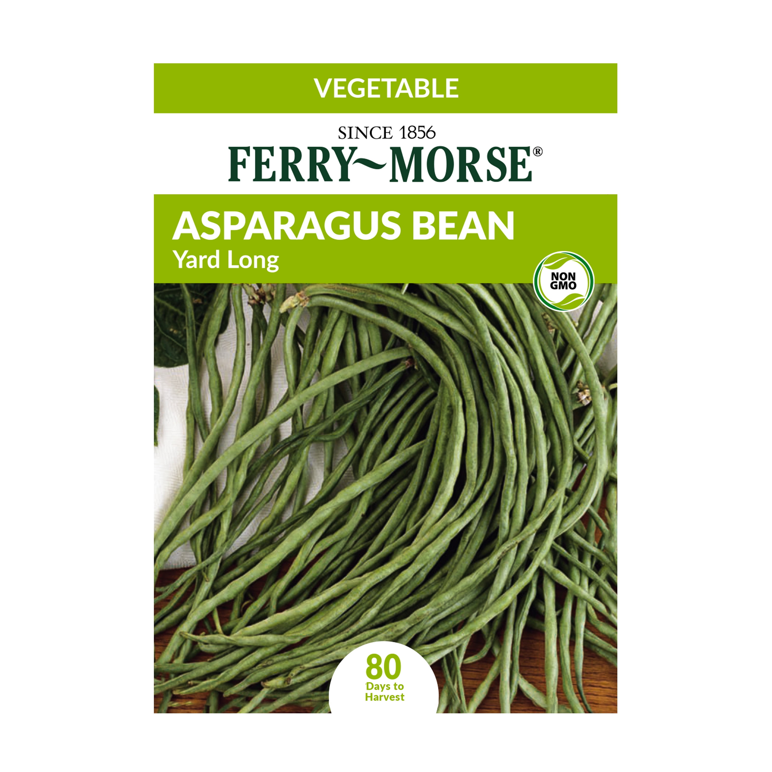 Ferry-Morse 3G Asparagus Bean Yard Long Vegetable Plant Seed Full Sun