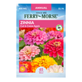 thumbnail image 1 of Ferry-Morse 400MG Zinnia Cut & Come Again Annual Flower Seeds, Full Sun, 1 of 8