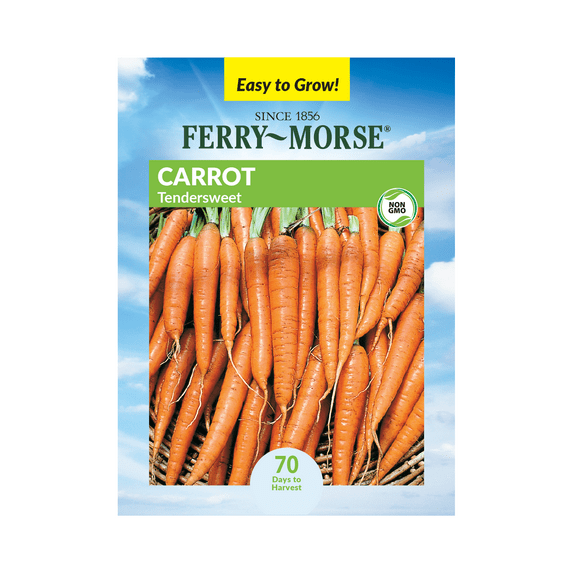 Ferry-Morse 700MG Carrot Tendersweet Annual Vegetable Seeds, Full Sun