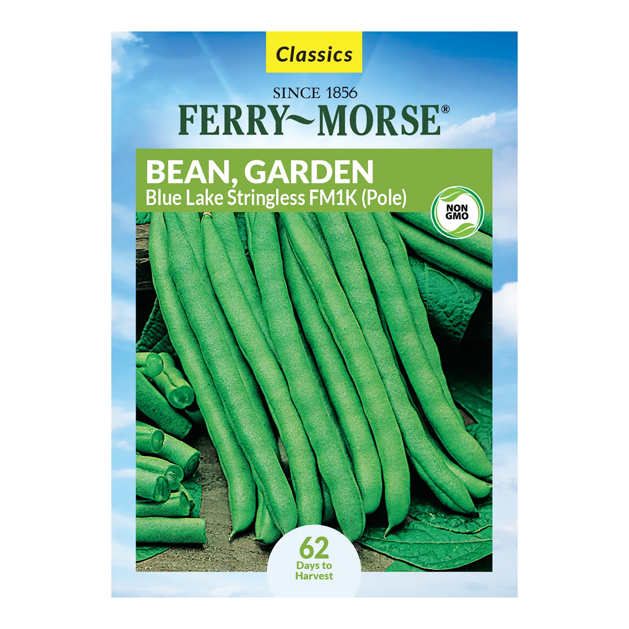 FerryMorse 8750MG Bean, Garden Blue Lake Stringless FM1K (Pole