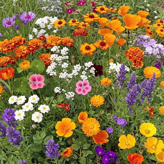 Ferry-Morse Low-Growing Mix Bulk Flower Seeds, 1lb