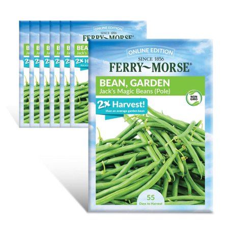 Ferry-Morse Online Edition Bean Jack's Magic Pole Seed Multipack - 7 Pack (Ferry-Morse Exclusive)