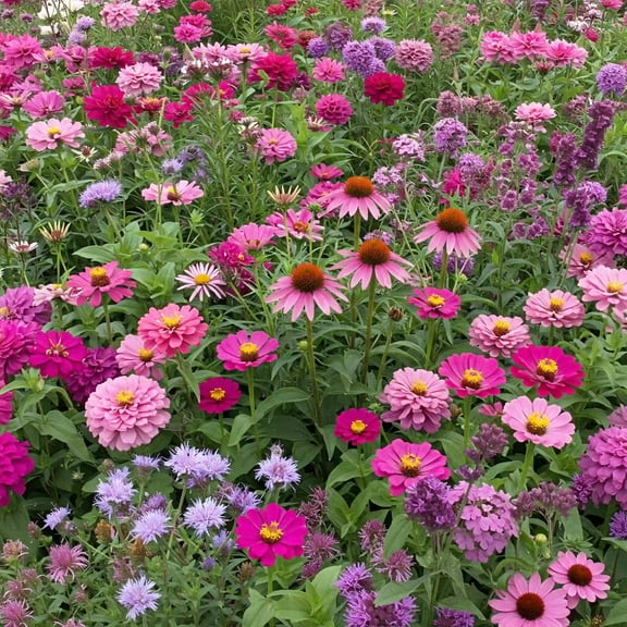 Ferry-Morse Pink And Purple Mix Bulk Flower Seeds, 1lb
