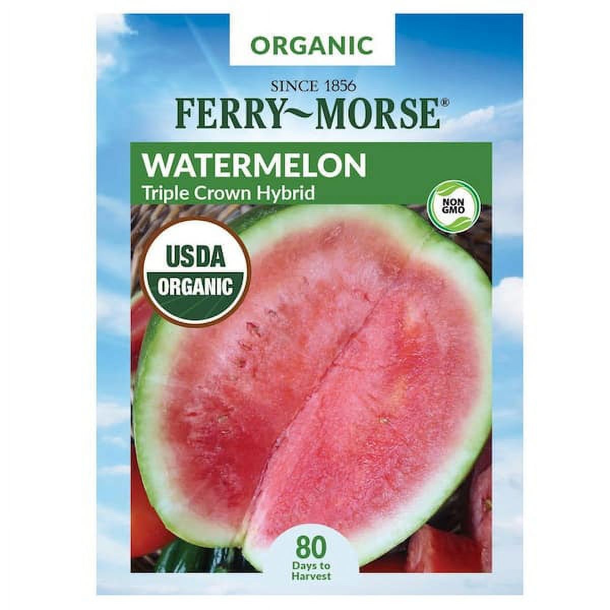 FerryMorse Watermelon Triple Crown Hybrid Seeds 9540