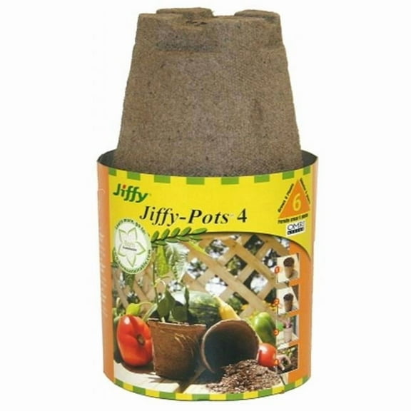 Ferry Morse-jiffy 4 in. Round Jiffy Pots