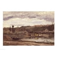 thumbnail image 1 of Ferry at Varenne-Saint-Hilaire, 1864 Poster Print by Camille Pissarro (24 x 18), 1 of 1