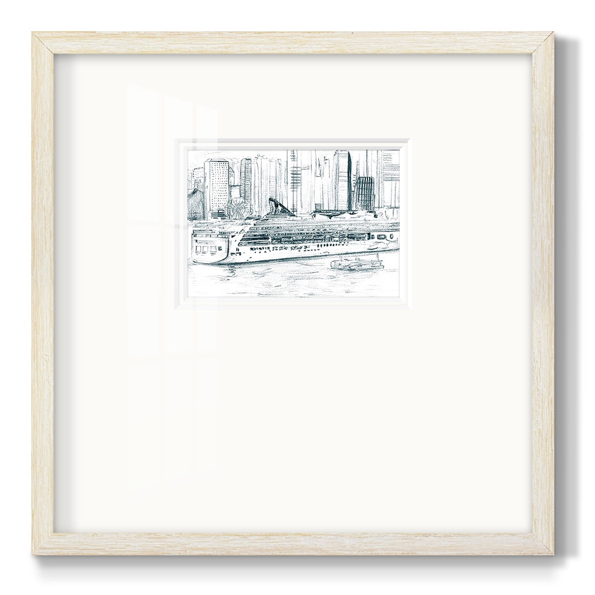 Ferryboats IIPremium Framed Print
