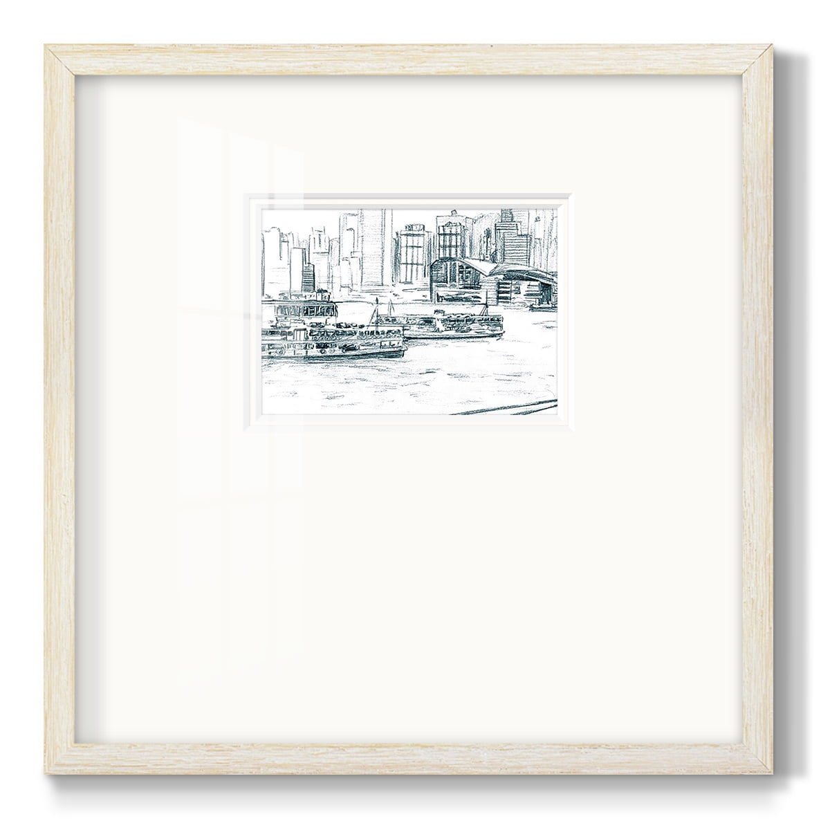 Ferryboats IPremium Framed Print