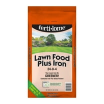 Ferti-Lome Lawn Food Plus Iron - 24-0-4 NPK, Synthetic Fertilizer - 20 lb