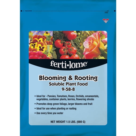 Ferti-lome Blooming & Rooting Granules Plant Food 1.5 lb