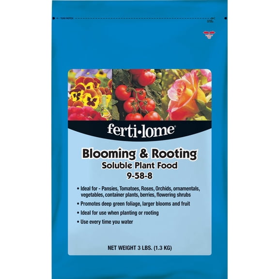 Ferti-lome Blooming & Rooting Granules Plant Food 3 lb
