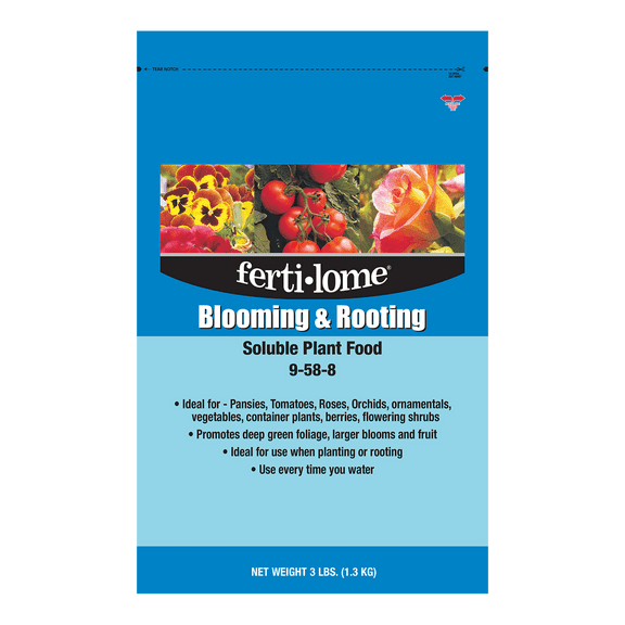Ferti-lome Blooming & Rooting Plant Food 9-58-8 - 3 lb Bag by VPG