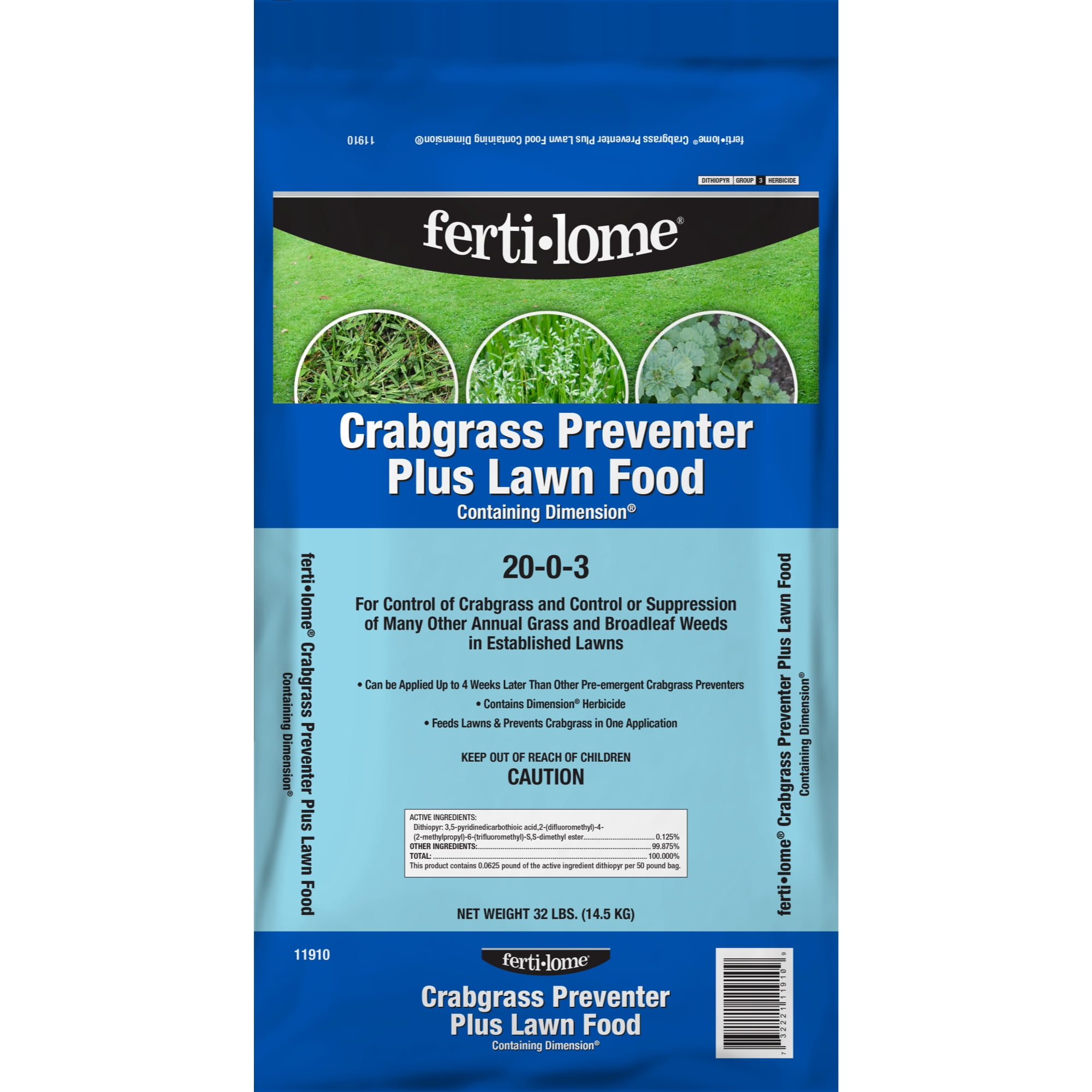 Voluntary Purchasing Group 11910 Crabgrass Preventer, 32 lb