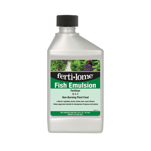 Ferti-lome Fish Emulsion Fertilizer 5-1-1 - 16 fl oz Bottle by VPG
