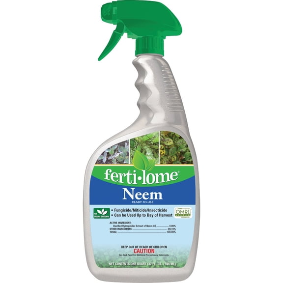 Ferti-lome Fungicide, Insecticide, Miticide Neem Oil - Pack of 12