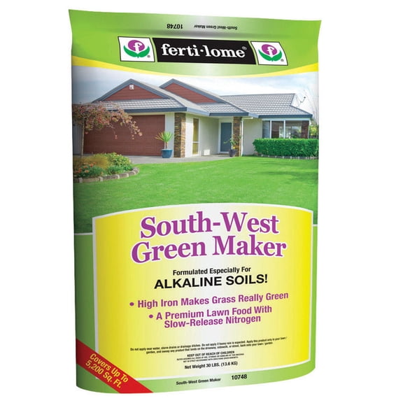 Fertilome Green Maker Lawn Food Slow Release - Nitrogen for Grass - 1 Size, 7200 Sq Ft