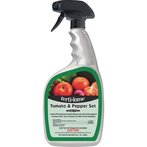 Ferti-lome TOMATO & PEPPER SET RTU Liquid Tomato & Pepper Plant Food 32 oz