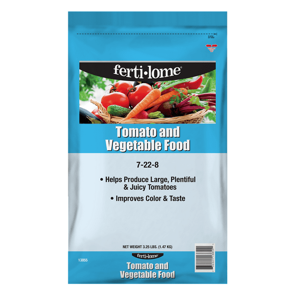 Ferti-lome Tomato and Vegetable Food 7-22-8 - 3.25 lb Bag by VPG