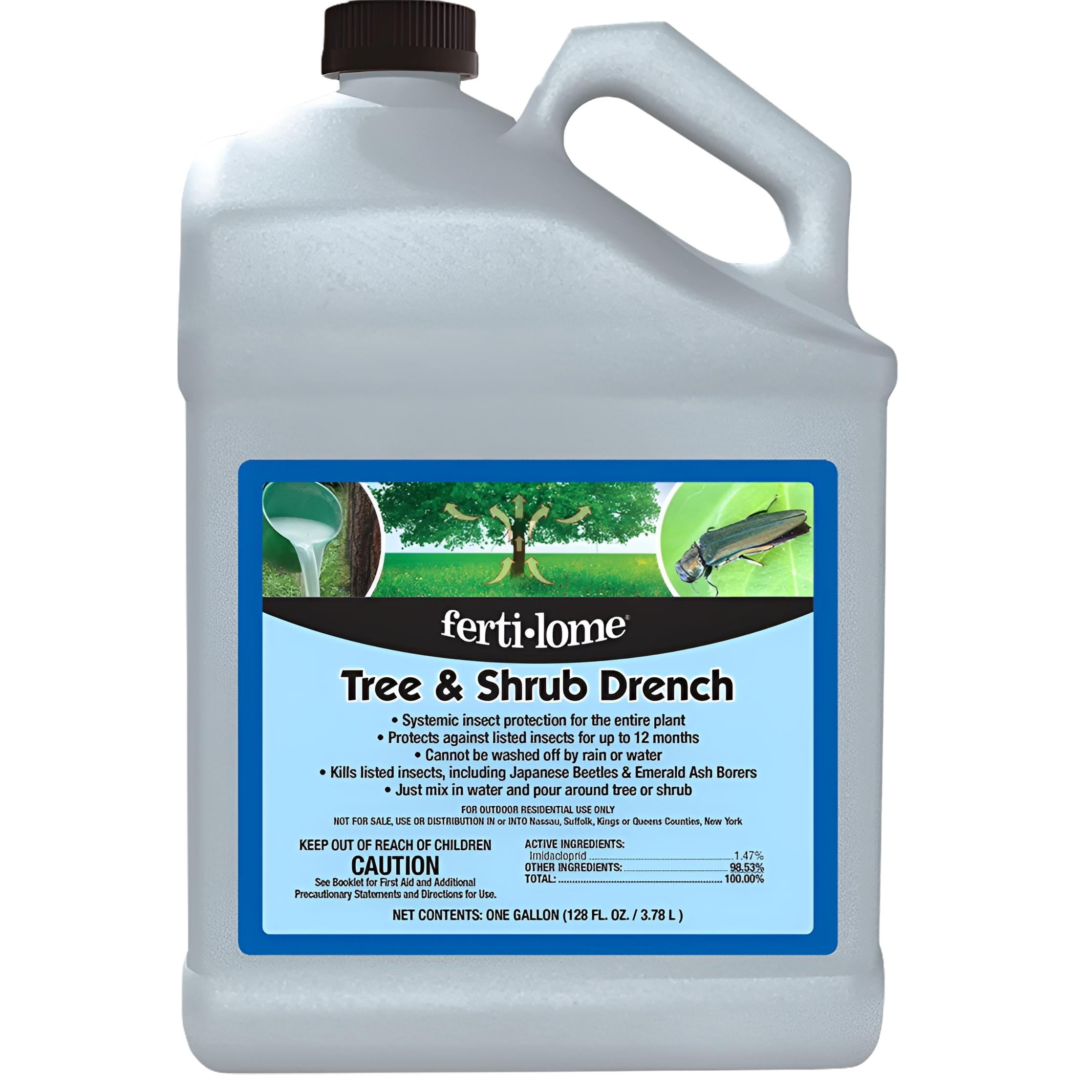 Ferti-Lome Tree & Shrub Drench Liquid Systemic Insecticide 1 gal