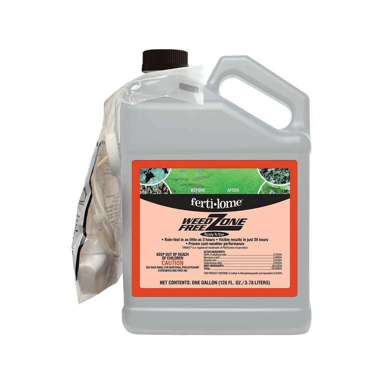 Ferti-lome Weed Free Zone, Liquid Weed Control - Use in