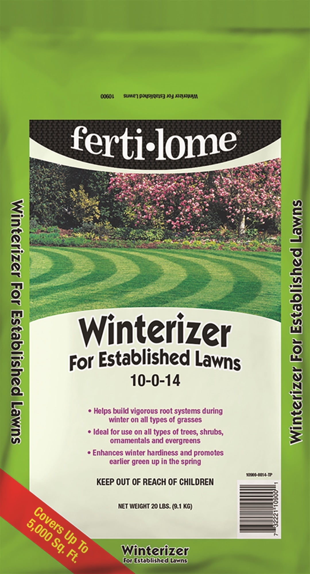 Fertilome Winterizer Lawn Fertilizer For All Grasses 5000 sq ft