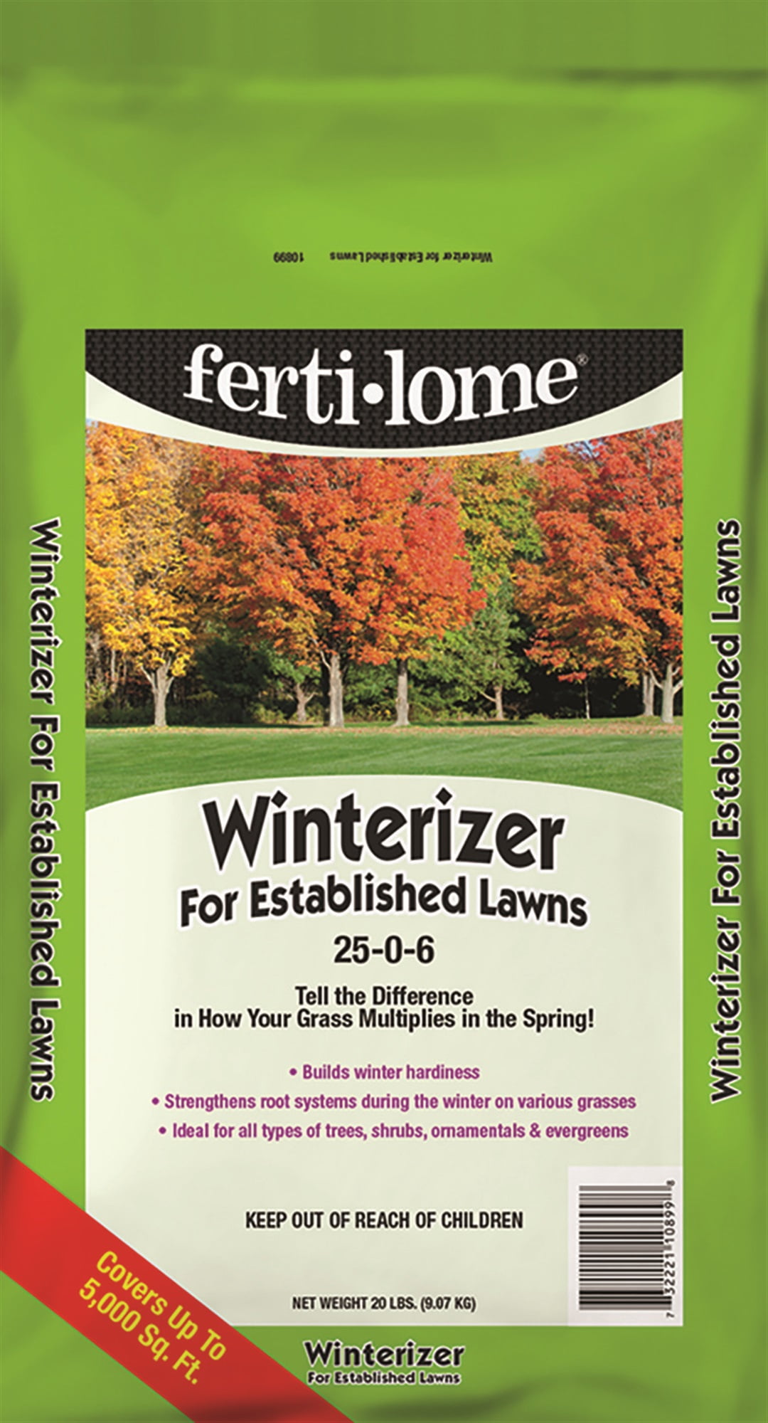 Fertilome Winterizer Lawn Fertilizer For All Grasses 5000 sq ft