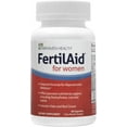 thumbnail image 1 of FertilAid for Women - Fertility Supplement & Natural Vitamin with Vitex to Support Female Cycle Regularity and Ovulation, Womens Prenatal Multivitamin with Methylfolate (90 Capsules), 1 of 8