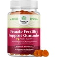thumbnail image 1 of Natures Craft Fertility Support Gummies w/ Myo-Inositol and Folic Acid for Women, Juicy Pear, 60 Count, 1 of 10