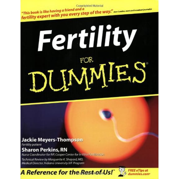 Pre-Owned Fertility for Dummies, 9780764525490, 0764525492, Paperback, 1 edition