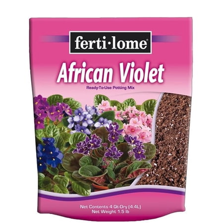 Fertilome 020070 4 qt. African Violet Potting Mix