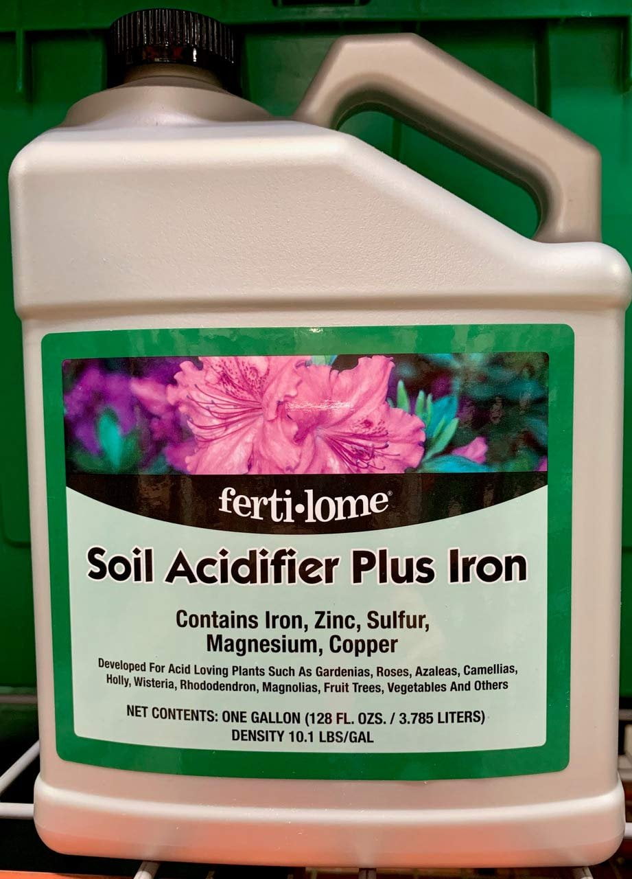 Soil Acidifier Plus Iron Liquid Concentrate for Acid Loving Plants