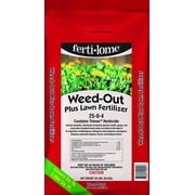Fertilome Weed-Out Plus Lawn Fertilizer 25-0-4 - Weed Killer - 20 lb — Outdoor & Indoor Plant Use, Easy Application